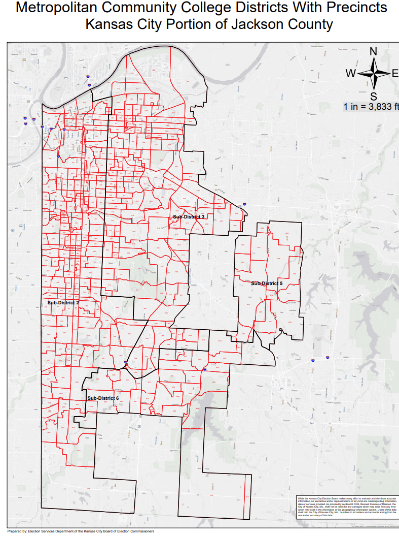 Metropolitan Community College Districts with Precincts